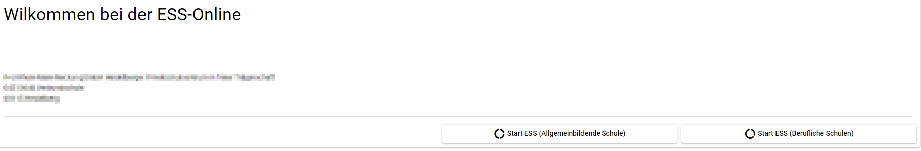 ESS Start